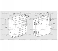 BCU465W2P2C0D2000K1E1-/LM400WF3O0E1- (88680001) Блок управления горением Kromschroder