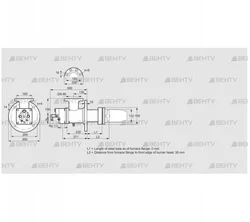 BIC 140RB-0/35-(47)E (84035037) Газовая горелка Kromschroder