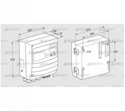 BCU465W2P6C0D0000K1E0-/LM400WF3O0E1- (88680142) Блок управления горением Kromschroder